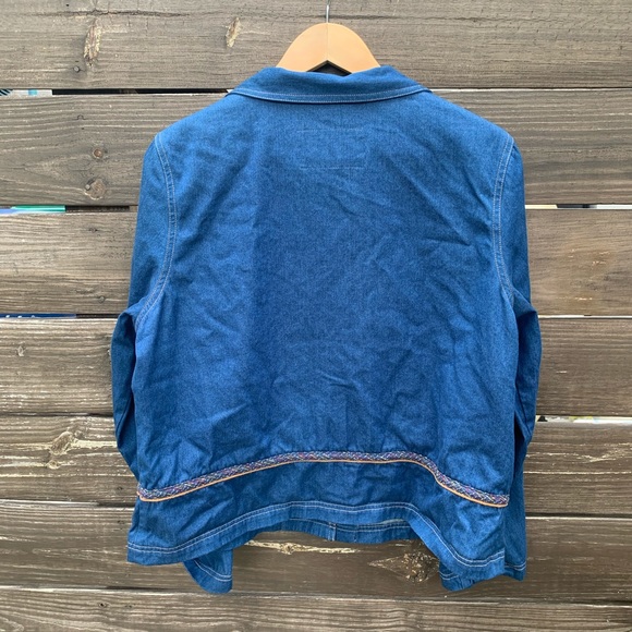 Embroidered Jean Jacket - Picture 4 of 4